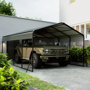 12x20 FT Metal Carport, Heavy Duty Carports Canopy