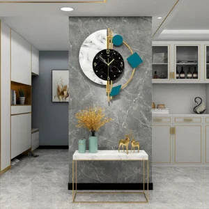 Nordic Wall Clock Watch Creative Living Room Silent Luxury